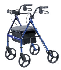 Hugo Rolling walker with a seat