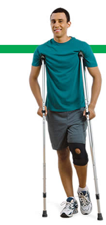 Hugo® Lightweight Aluminum Crutches