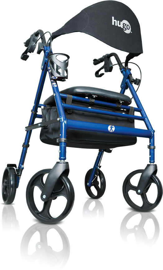Hugo Mobility Hugo Wave FullyEquipped Premium Rollator