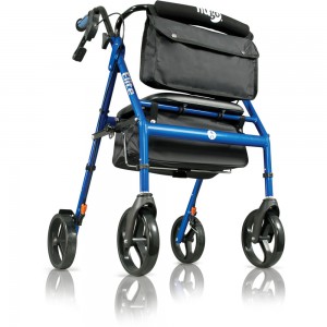 Hugo® Elite Rollator, Pacific Blue