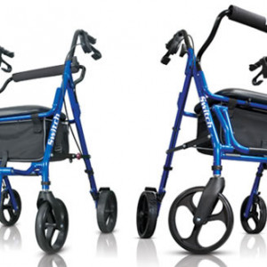 Hugo Switch Rolling Walker Transport Chair