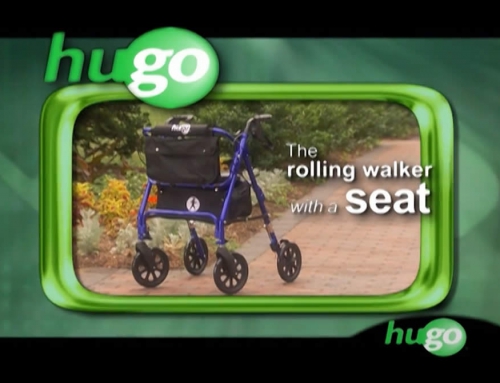 Hugo® Elite – Rolling Walker with a seat – video