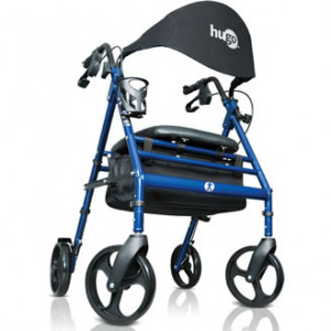 Hugo® Wave Fully-Equipped Premium Rollator