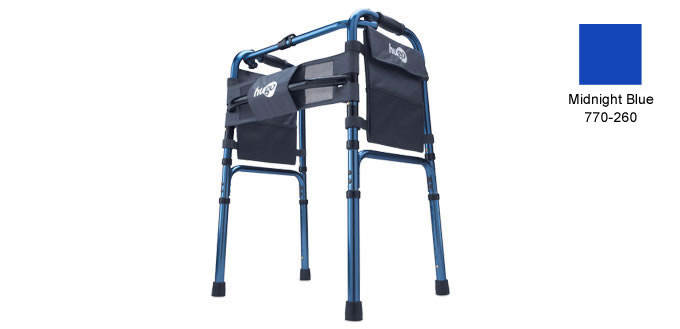 Hugo® Easy-Fold Lightweight Walker, Midnight Blue