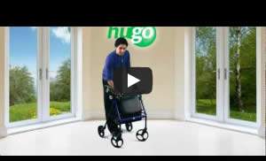 How to fold your Hugo Rollator