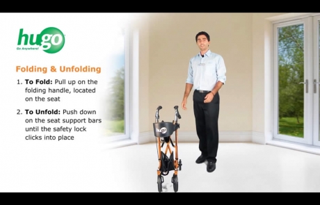 How to Fold and Unfold your Sidekick Rollator
