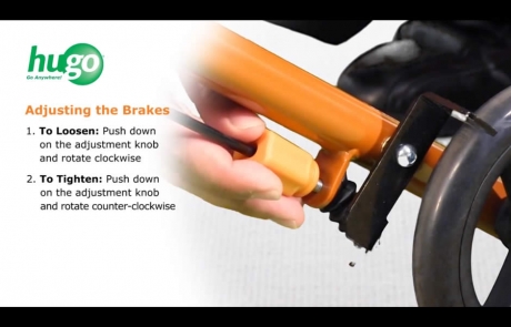 How to adjust the brakes of your Hugo Sidekick
